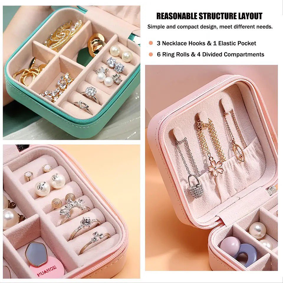 Travel Jewelry Organizing Storage Box