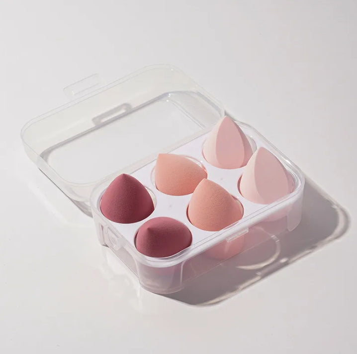 Professional Makeup Sponge Box Set of 6