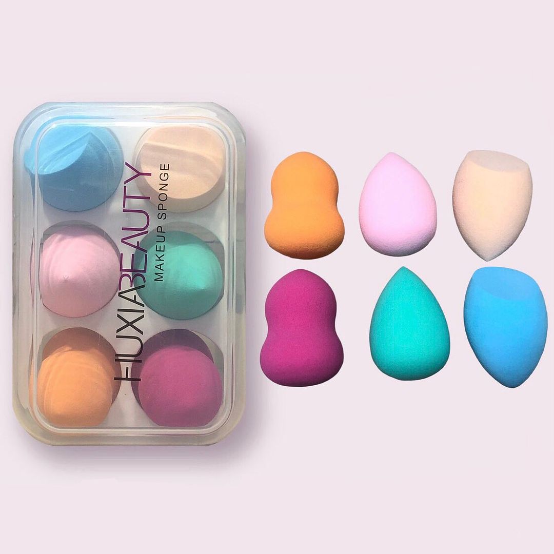 Professional Makeup Sponge Box Set of 6