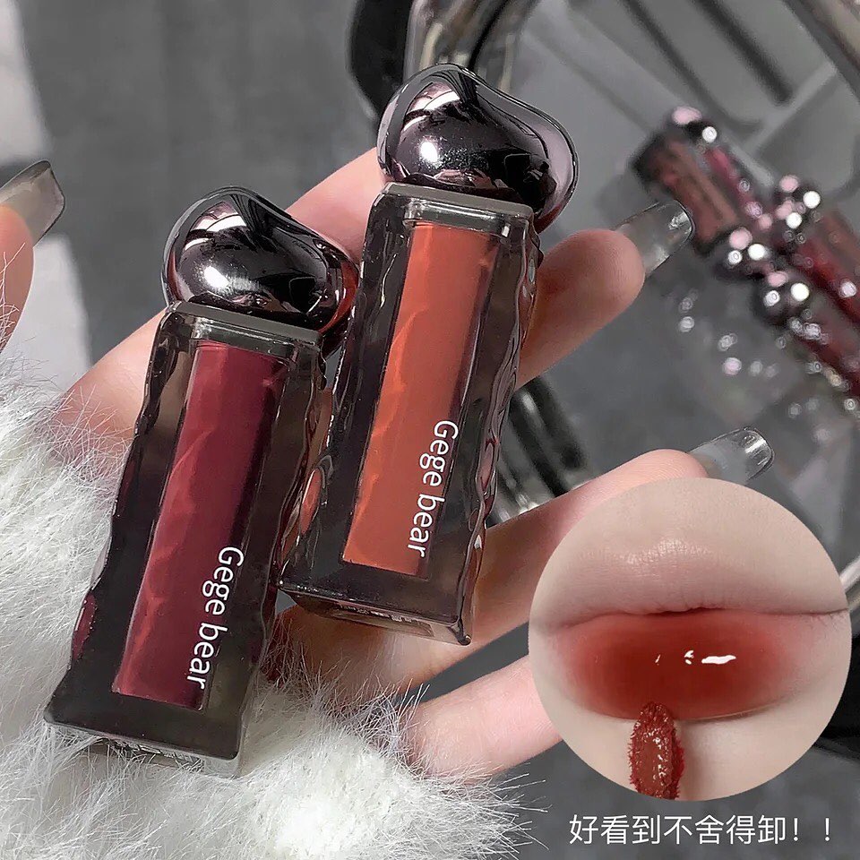 Viral Mirror Glossy Transparent Lip Gloss Jelly Moisturizing Long-lasting Lip Tint