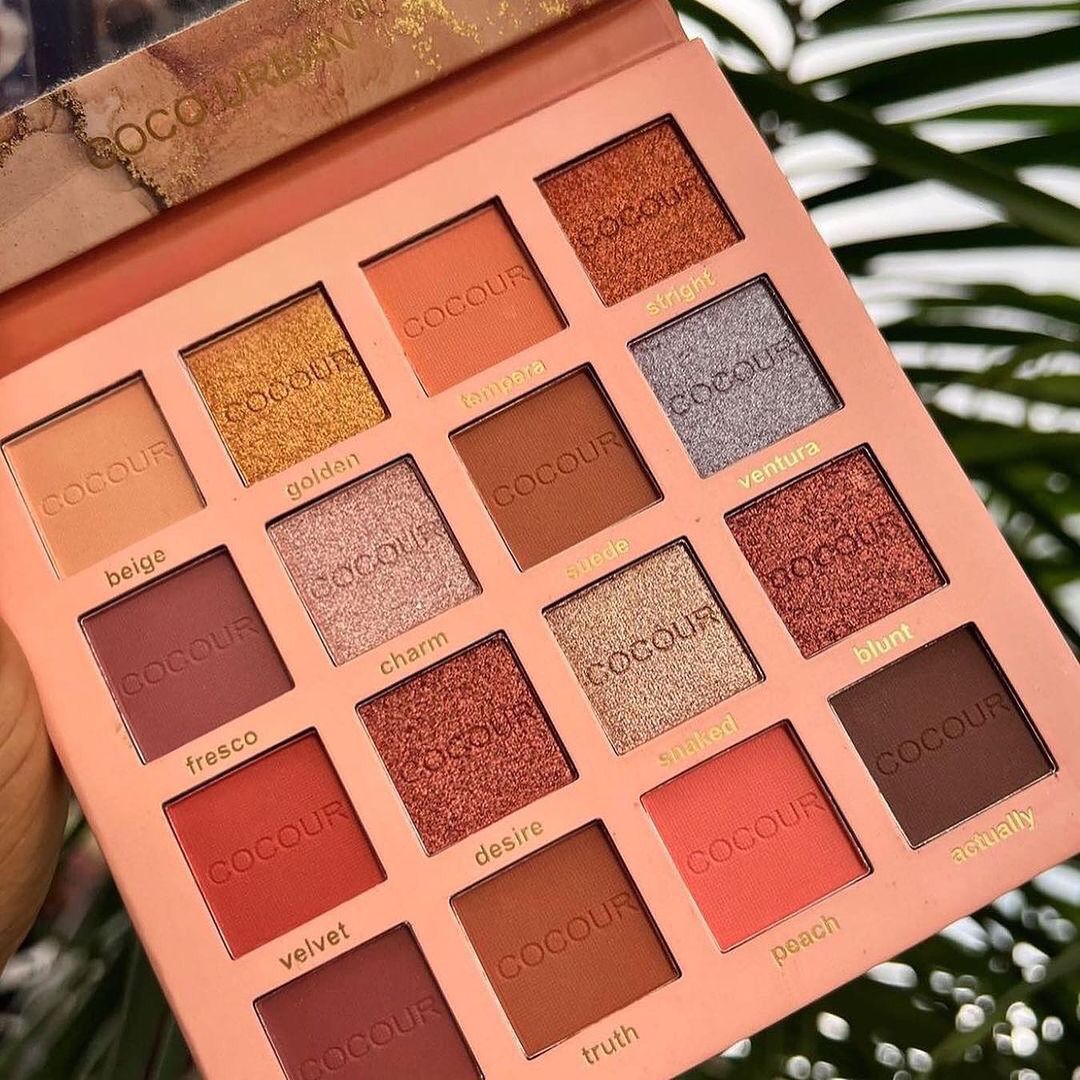Coco Urban - 16 Color Matte & Shimmer Eyeshadow Palette