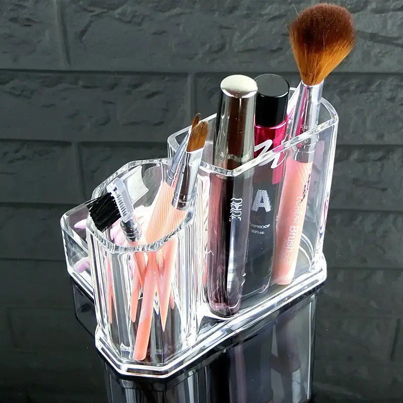 Transparent Acrylic Brush Organizer