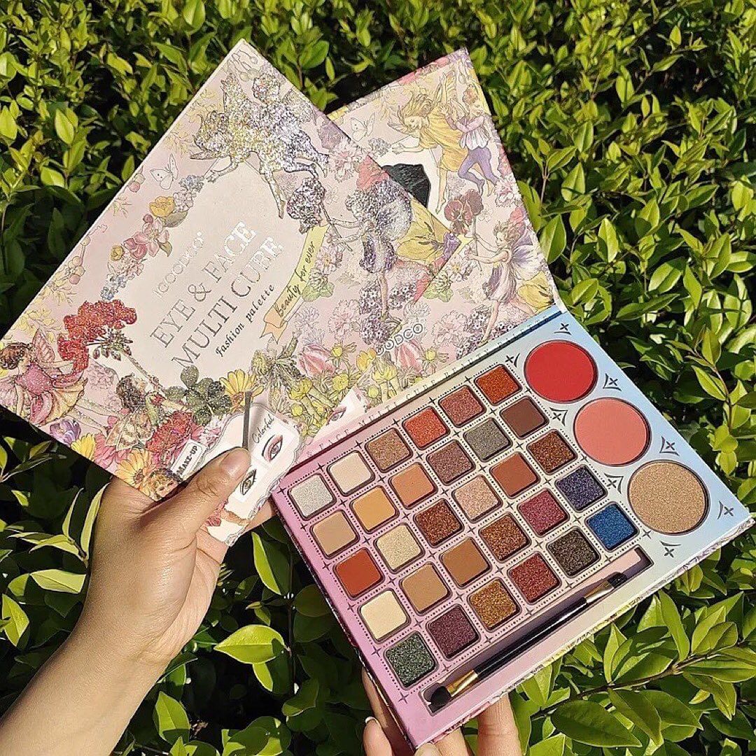 IGOODCO - 33 Color Matte Glitter & Blush Face Palette