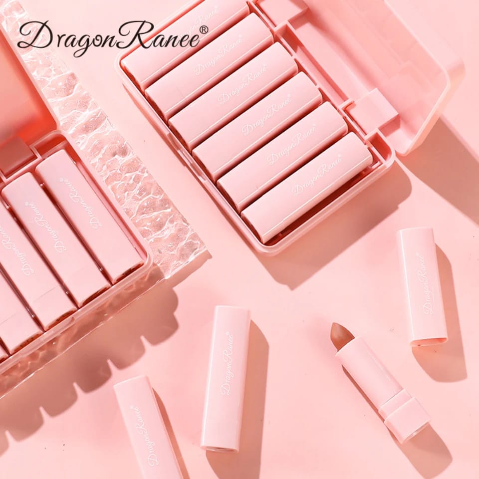 Dragon Ranee - Strawberry Pink Matte Lipstick Set of 6