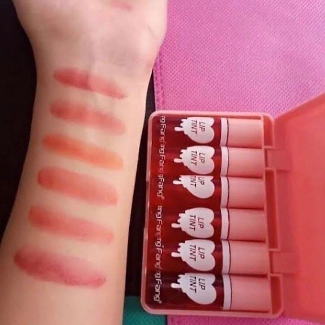 Heng Fang - Heart Lip and Cheek Tint Set of 6