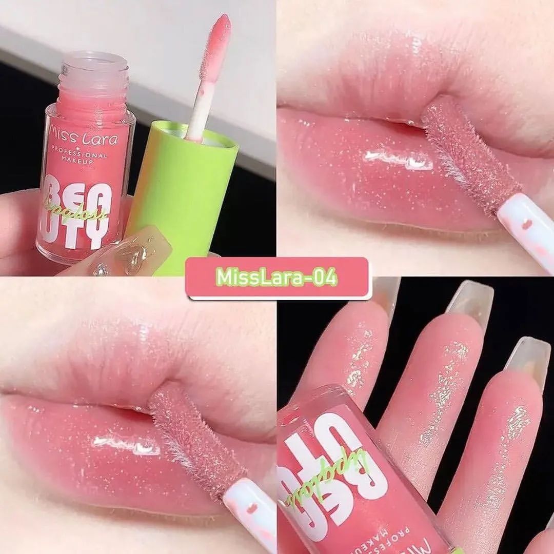 Miss Lara - Shiny Crystal Jelly Plumping Lip Oil