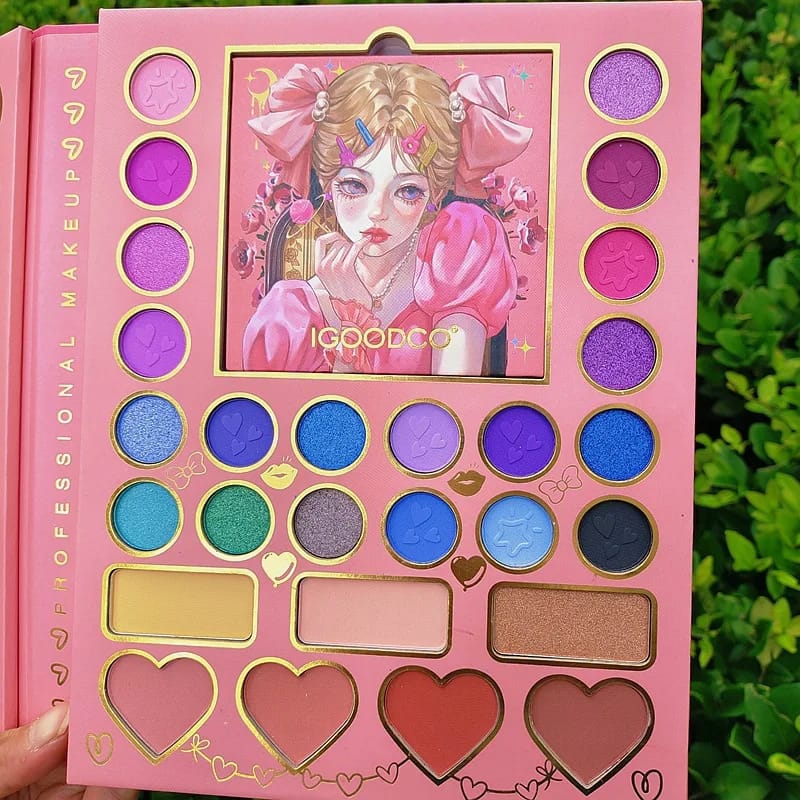IGOODCO - 70 Colors Scary Girl Makeup Book Palette