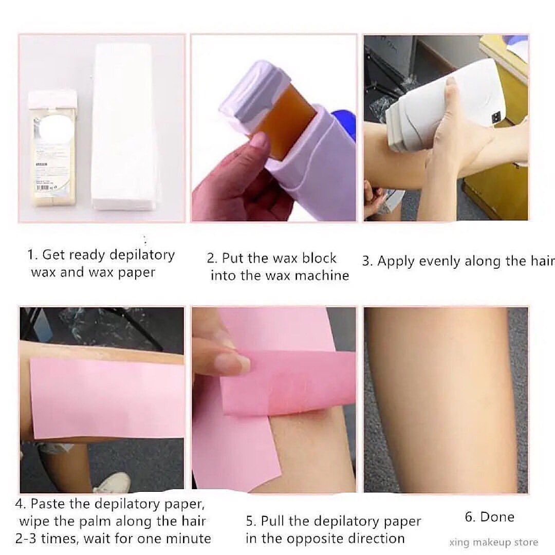 Depilatory Heater Roll On Wax Hair Remover