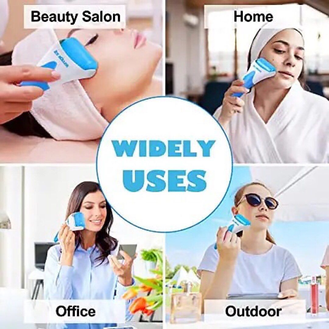 Face Roller Cool Ice Massager Skin Lifting Anti-wrinkle Pain Relief Tighten Massager