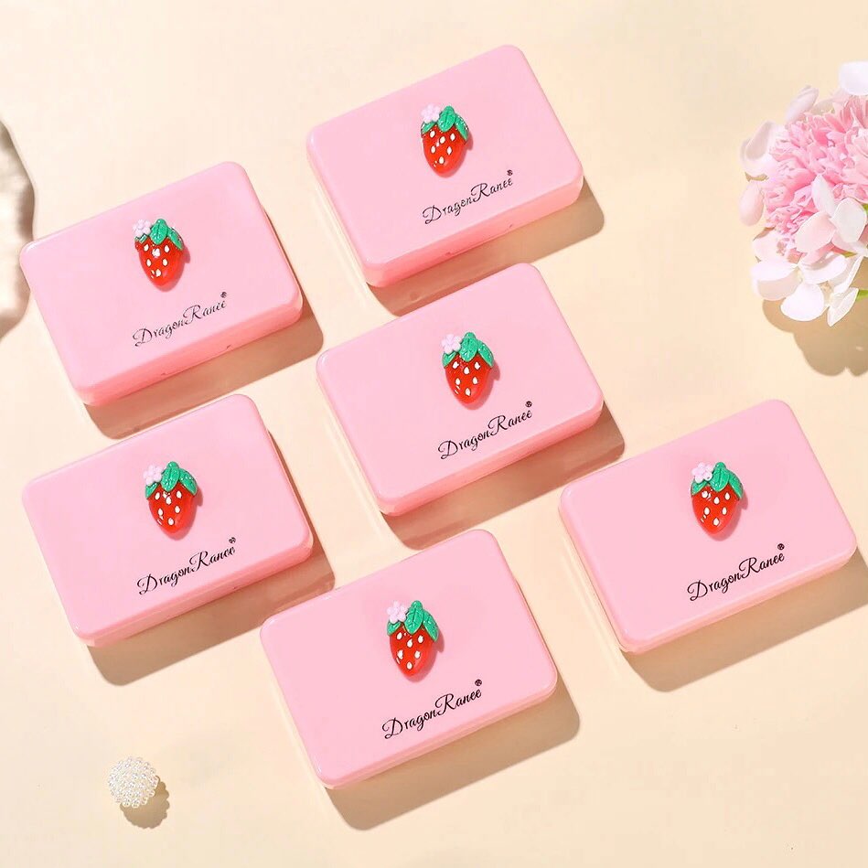 Dragon Ranee - Strawberry Matte Velvet Lip Gloss Set of 5