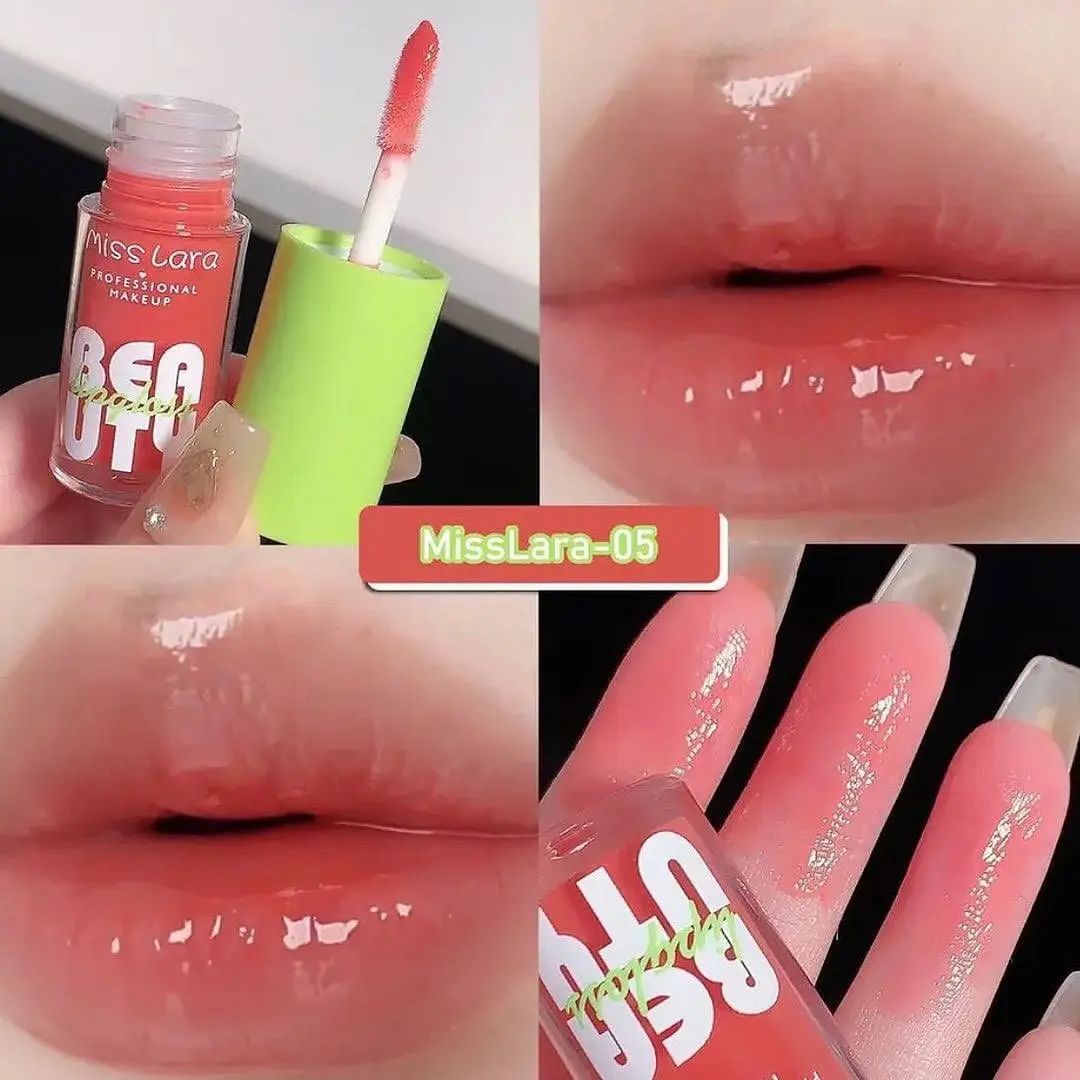 Miss Lara - Shiny Crystal Jelly Plumping Lip Oil