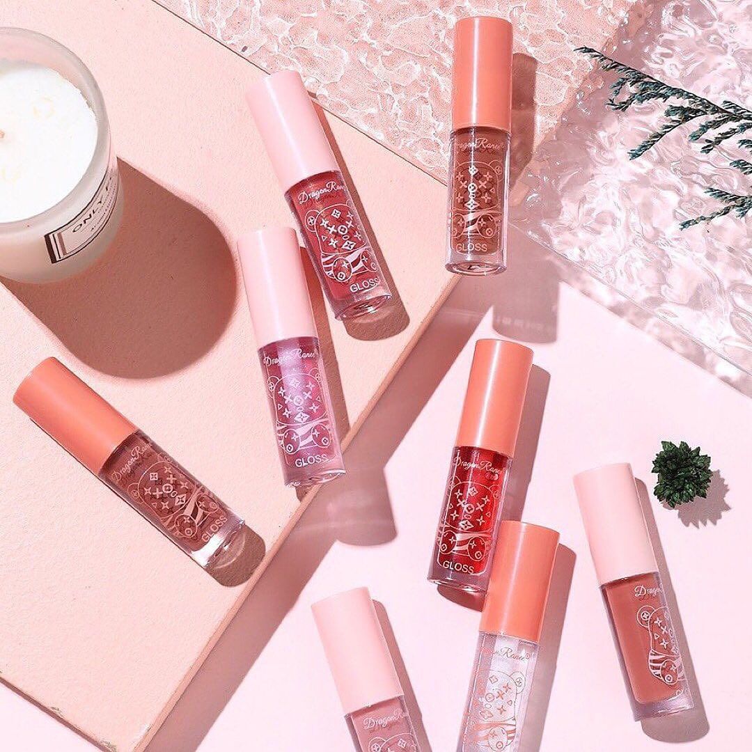 Dragon Ranee - Bear Mirror Jelly Lip Gloss Set of 4