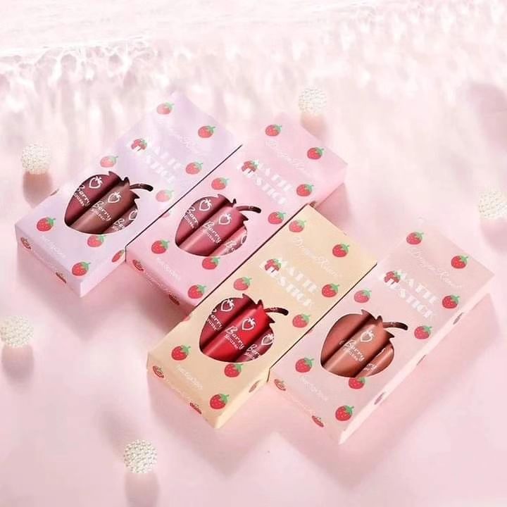 Dragon Ranee - Strawberry Sweet Lip Gloss Set of 3