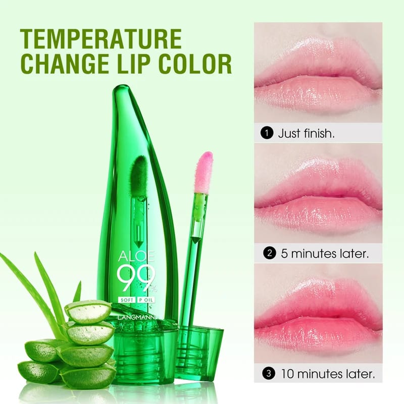 Aloevera Shiny Pop Tinted Lip Oil