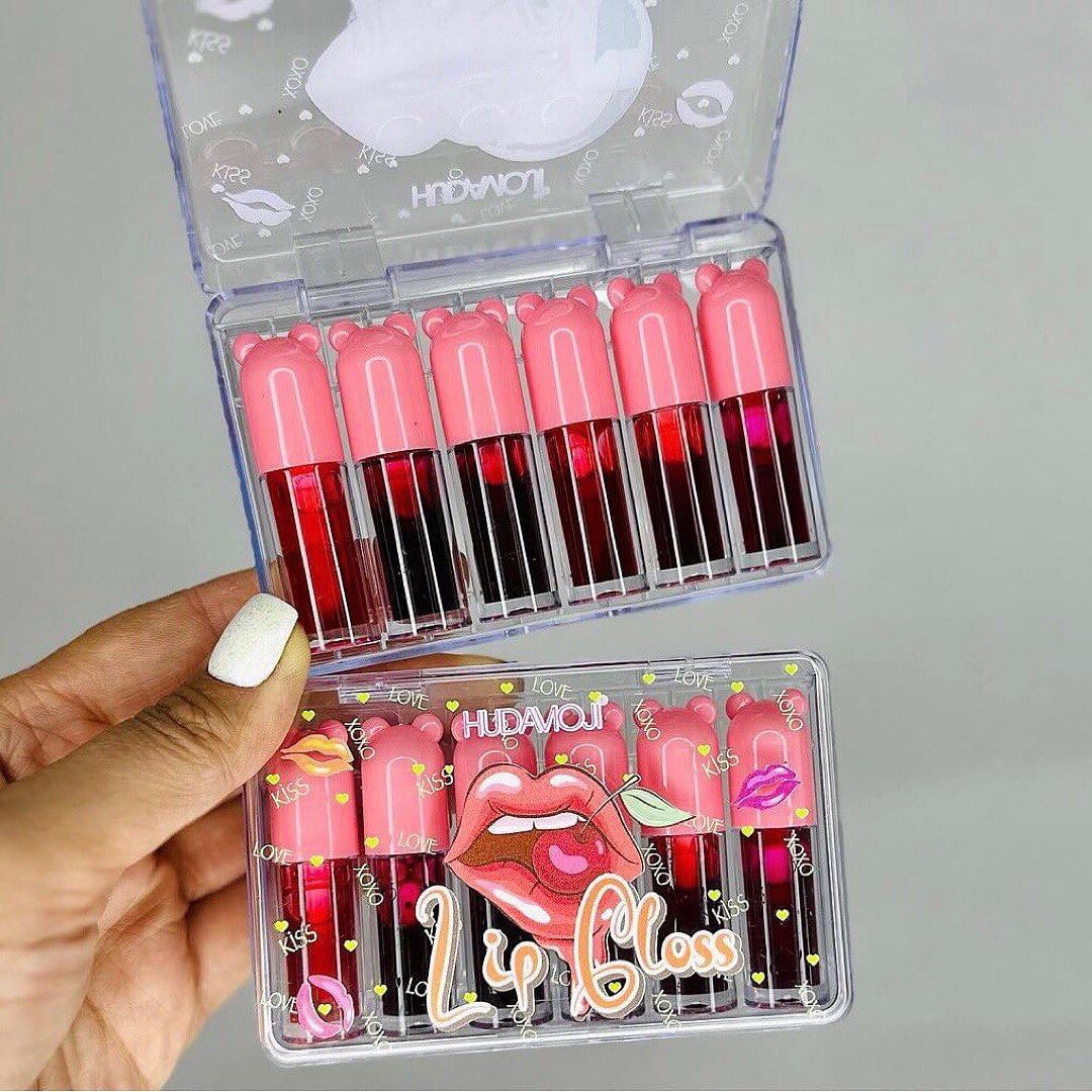 Hudamoji - Fruit Juice Lip Tint Set of 6