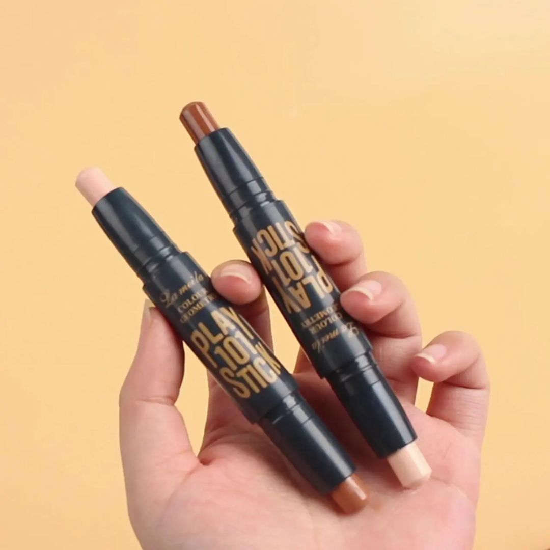 Double Head Silkworm Highlighter & Contour Stick