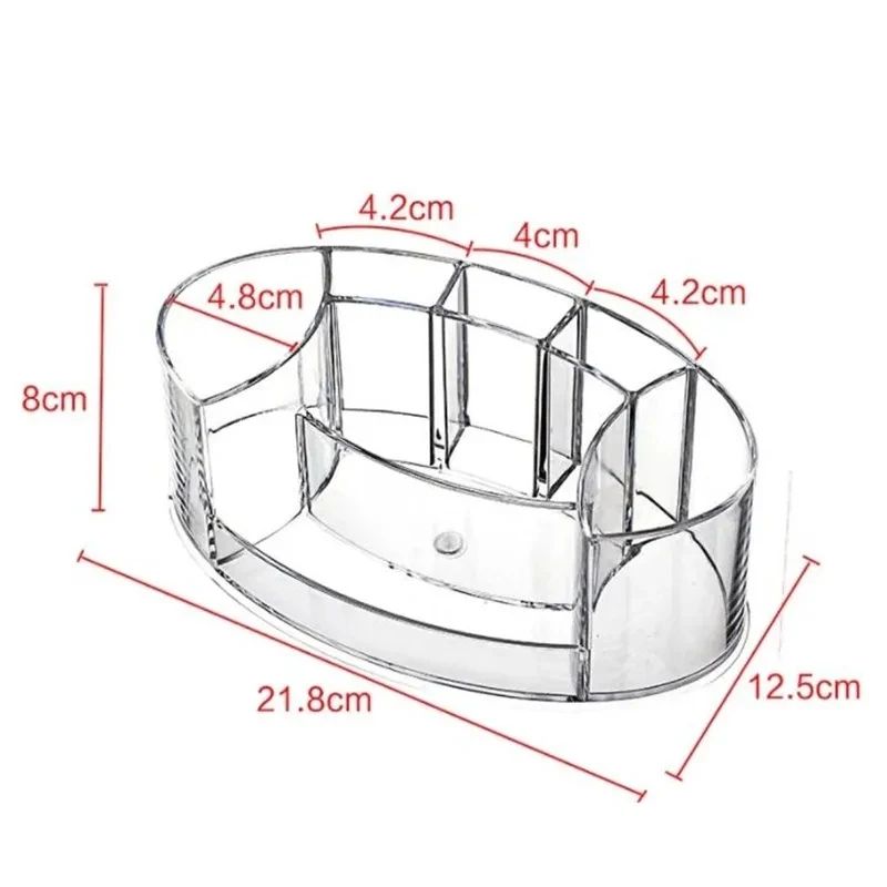 Acrylic Multi-Functional 7 Lattices Makeup Storage Box
