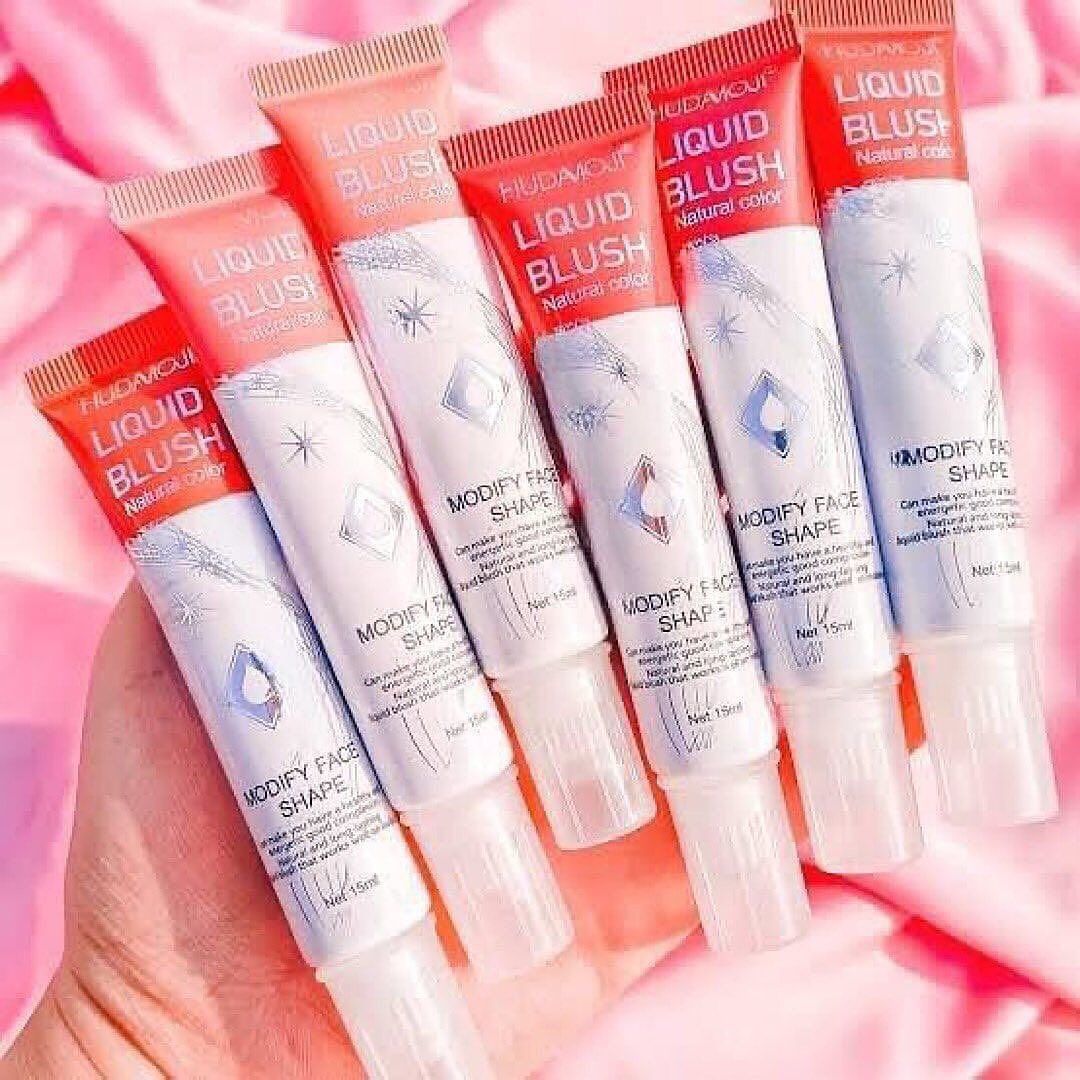 Hudamoji - Modify Face Shape Liquid Blush Set of 6