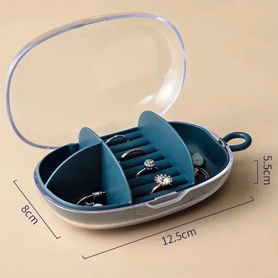 Multifunctional Mini Jewelry Box Travel Portable Jewelry Storage Case