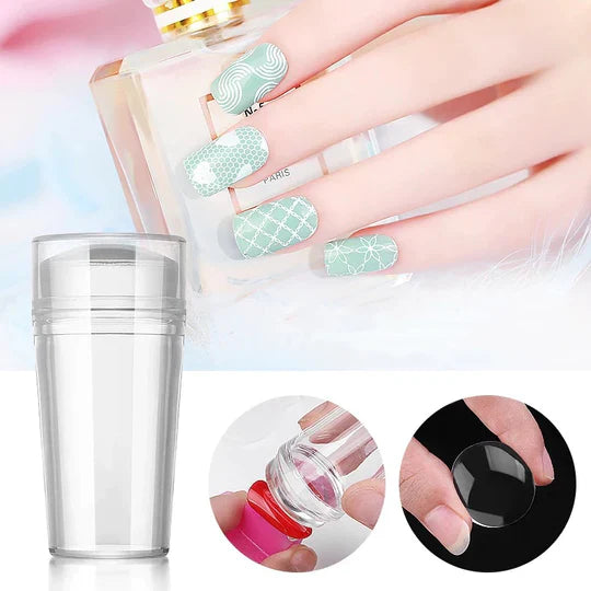 French Silicone Nail Art Stamper