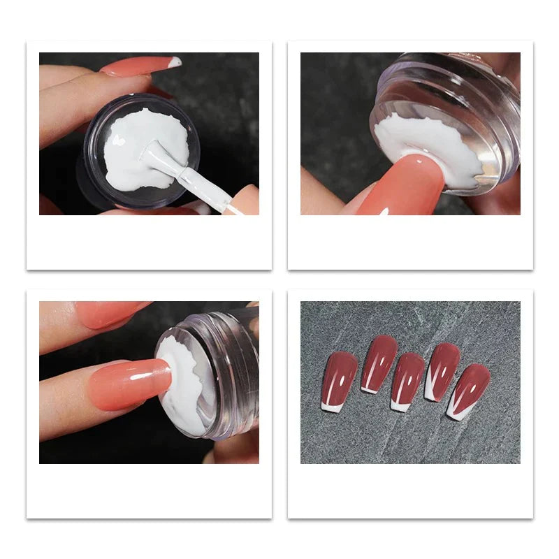 French Silicone Nail Art Stamper