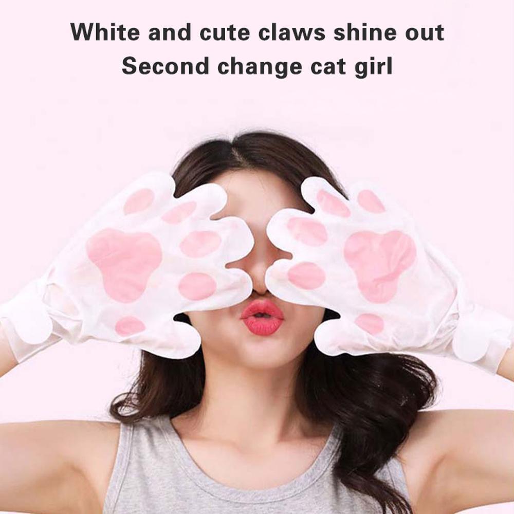 1 Pair Moisturizing Goat Milk Hand Mask Nourishing Exfoliating Hand Mask