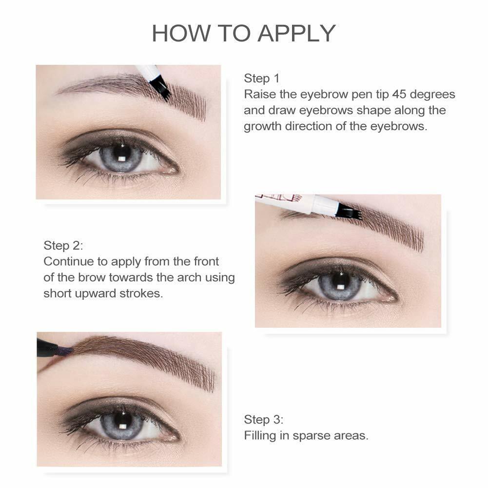 Instant Eyebrow Tatto Micro Fork Pencil