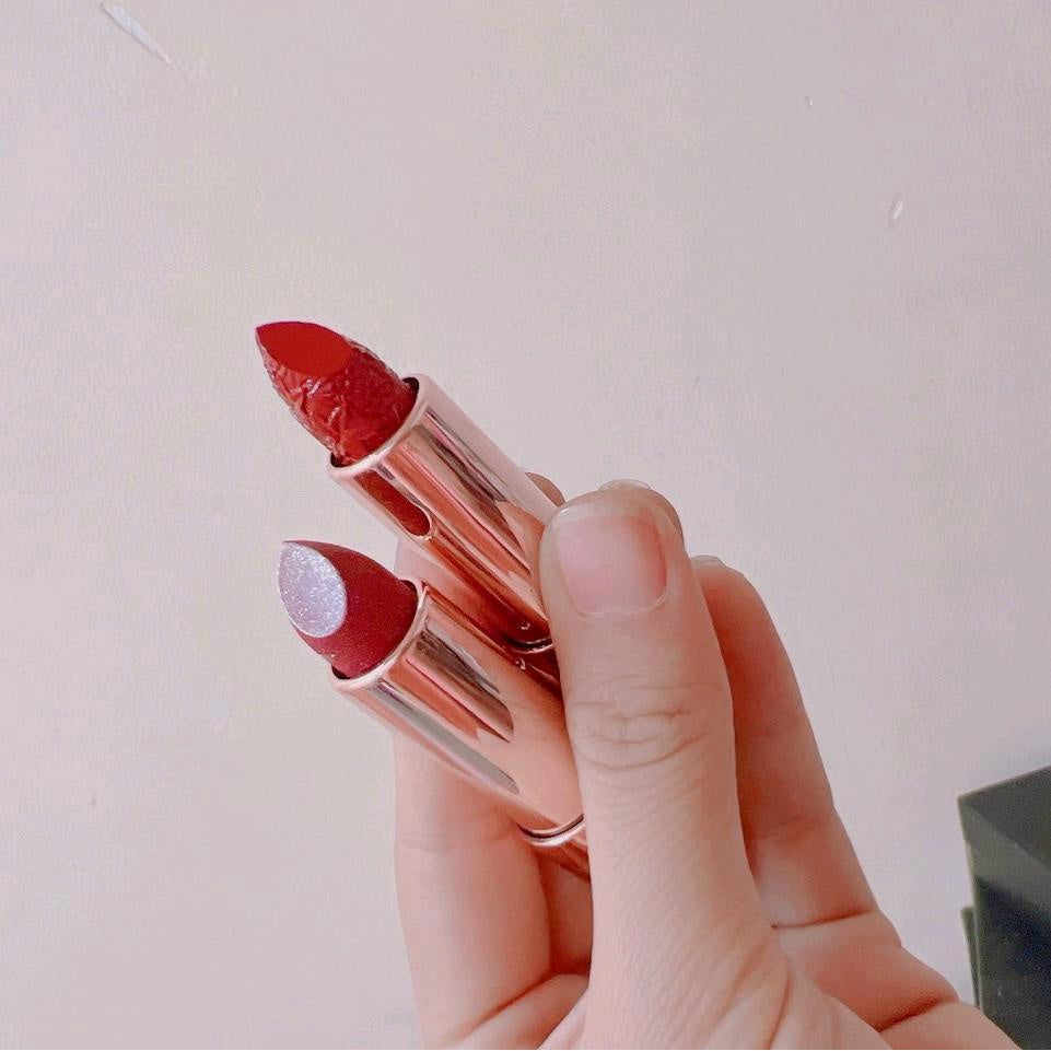 Mansly - Diamond Bag Shape Lipstick Set of 2