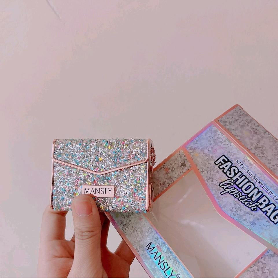 Mansly - Diamond Bag Shape Lipstick Set of 2