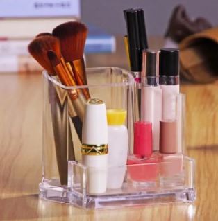 Transparent Acrylic Brush Organizer