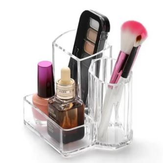 Transparent Acrylic Brush Organizer